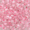 Rocailles crystal gelüstert - rosa Farbeinzug 2,3mm 20g