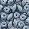 SuperDuo Beads satured metallic bluestone 2,5 x 5mm  10g