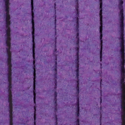 Veloursband 3 mm hell lila - REST 1,3m