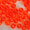 Glasperlen rund 3 mm orange  -  1000 Stk. Großpackung