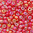 Miyuki Perlen 11/0 Rocailles 1010° red flame iris mit Silbereinzug 10g