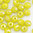 Facettierte Rondelle gelb opak AB 3,5 x 2,5 mm, 75 Stk.