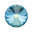 Preciosa MC Rivoli ss29 crystal bermuda blue, 9 Stk.