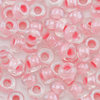 Rocailles crystal gelüstert - rosa Farbeinzug 3,0mm 20g