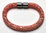Armband Netzschlauch mit Magnetverschluss, rosa/rosa, 20cm lang